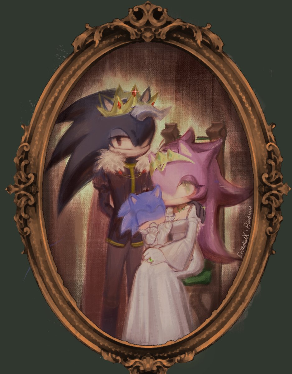 I'M STILL WORKING ON WRITING COMMISSIONS, BUT I JUST WANTED TO POST THIS STUNNING ARTWORK I HAD DONE FOR THE NEXT CHAP OF "The Rose of Camelot" ON AO3!!

Artist is: rinobiruu on instagram!! (ILYYY)

archiveofourown.org/works/66492634…

#sonicthehedgehog #fanfiction #royal #portait #writing