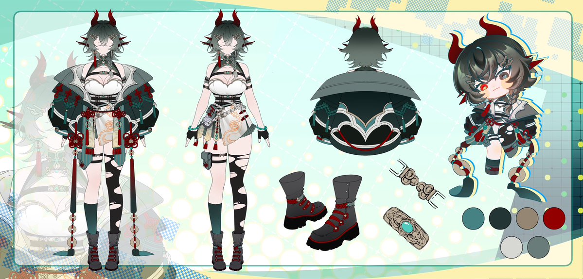 How do we feel about short haired dragons… 

A new outfit has entered the arena 🫵🏻