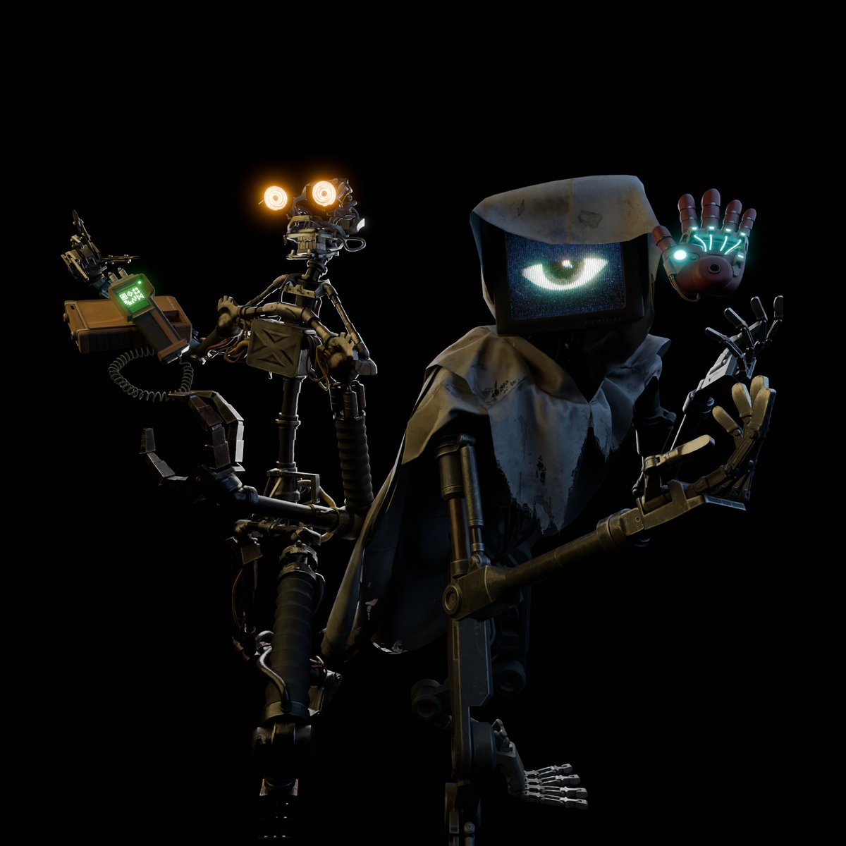 These 2 alone (If cooperative) could easily kill the big proto.

#fnaf 
#fnafsotm 
#sotm 
#secretofthemimic 
#poppyplaytime 
#poppyplaytimechapter4 
#poppyplaytimechapter5
#blender