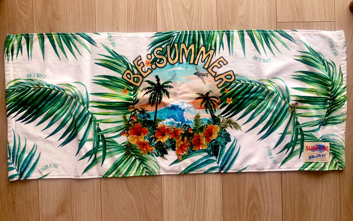 BE:FIRST 夏フェス限定タオルお譲りします 開封済みですが新品です