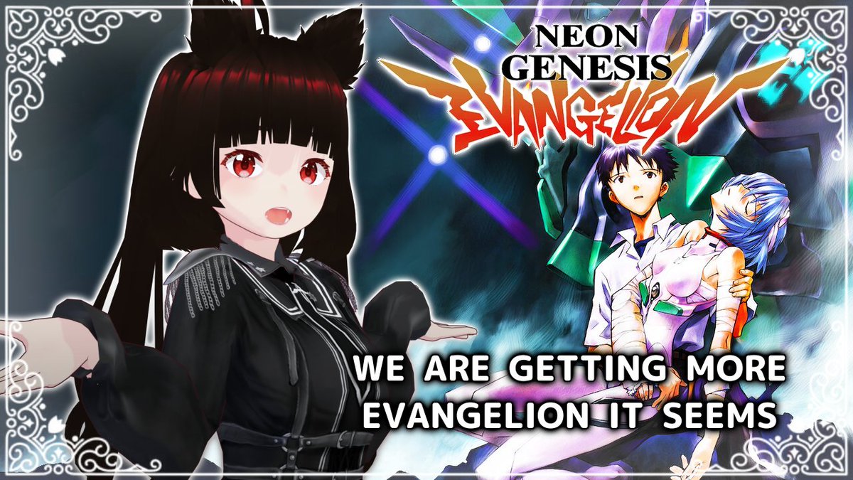 victoriaspade's tweet photo. NEW EVANGELION ANIME WRITTEN BY YOKO TARO? 🍿 link: https://t.co/grm5SvVaAy 🍿 #vtuber #ENVtuber #YouTube #VtuberMagic #YouTubers #evangelion #Netflix #animenews https://t.co/FYLUyC6txz