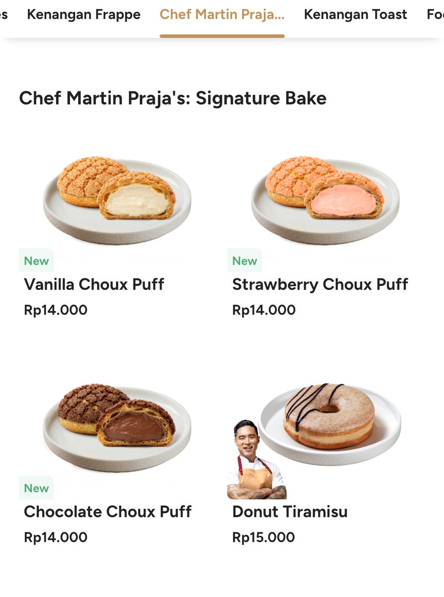 Menu Roti Kopken guys kalian kalo ke kopken wajib cobain menu baru kopken x chef Martin ...