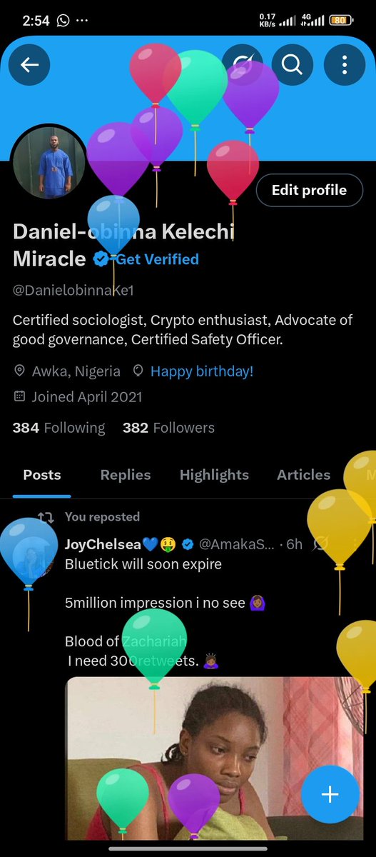Daniel-obinna Kelechi Miracle tweet media
