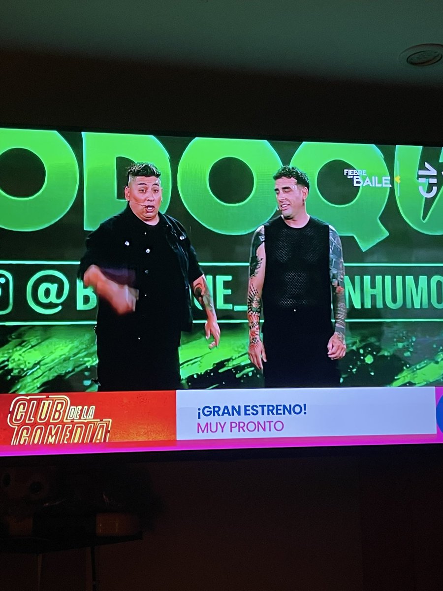 Literalmente muerta de la risa con el Bodoque y entra este para ya terminar de matarme 😂😂😂😂 

#FestivalComediaCHV