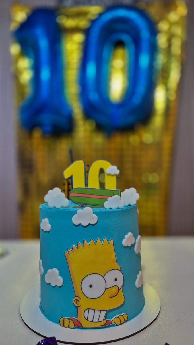 Literalmente me agarró en un cumple.