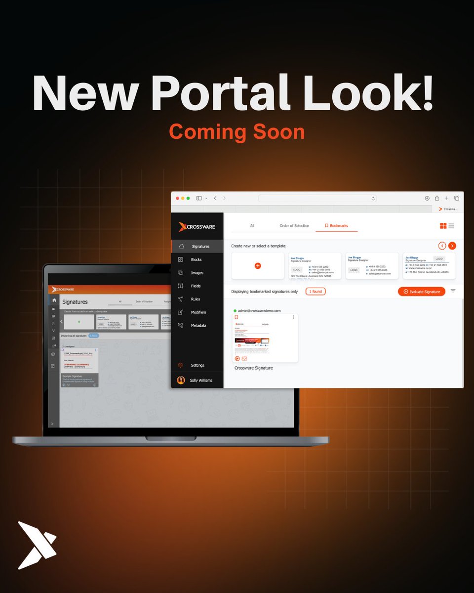 Crossware tweet media