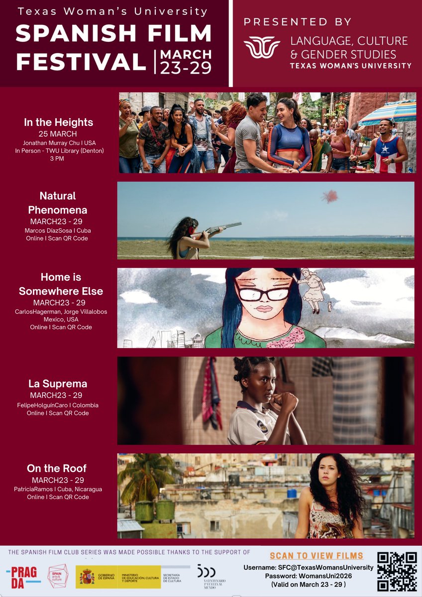 gegeinbrooklyn's tweet photo. We are hosting our third Spanish Film Festival, y'all! https://t.co/4GiJ7Oy5Et