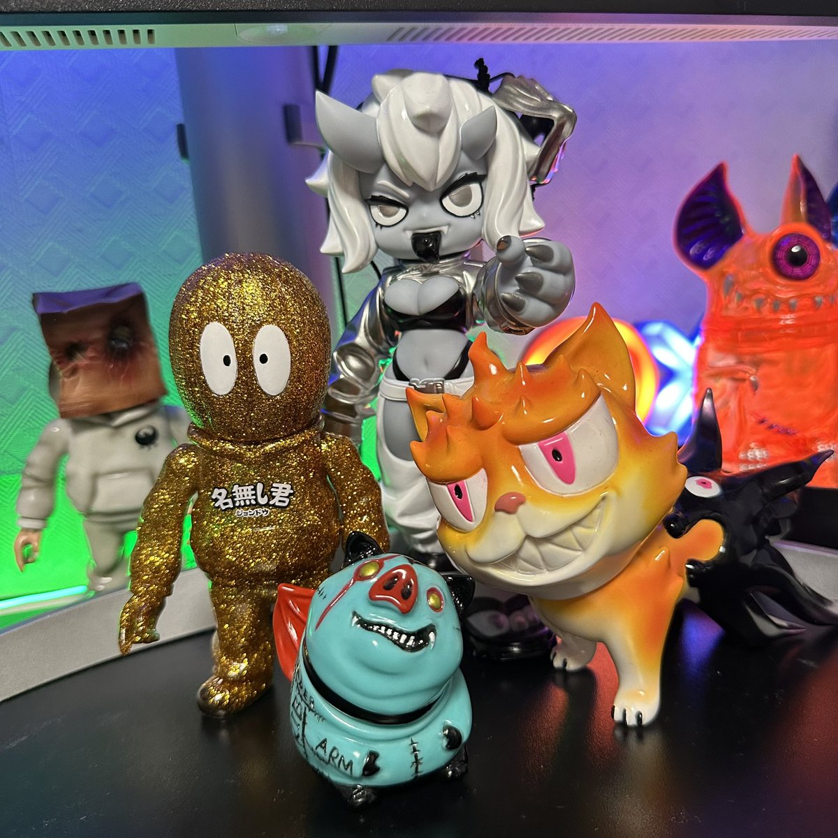 このメンツ好き😁😁 #カゲマルデザイン #名無し君 #ジョンドウ #emDASH