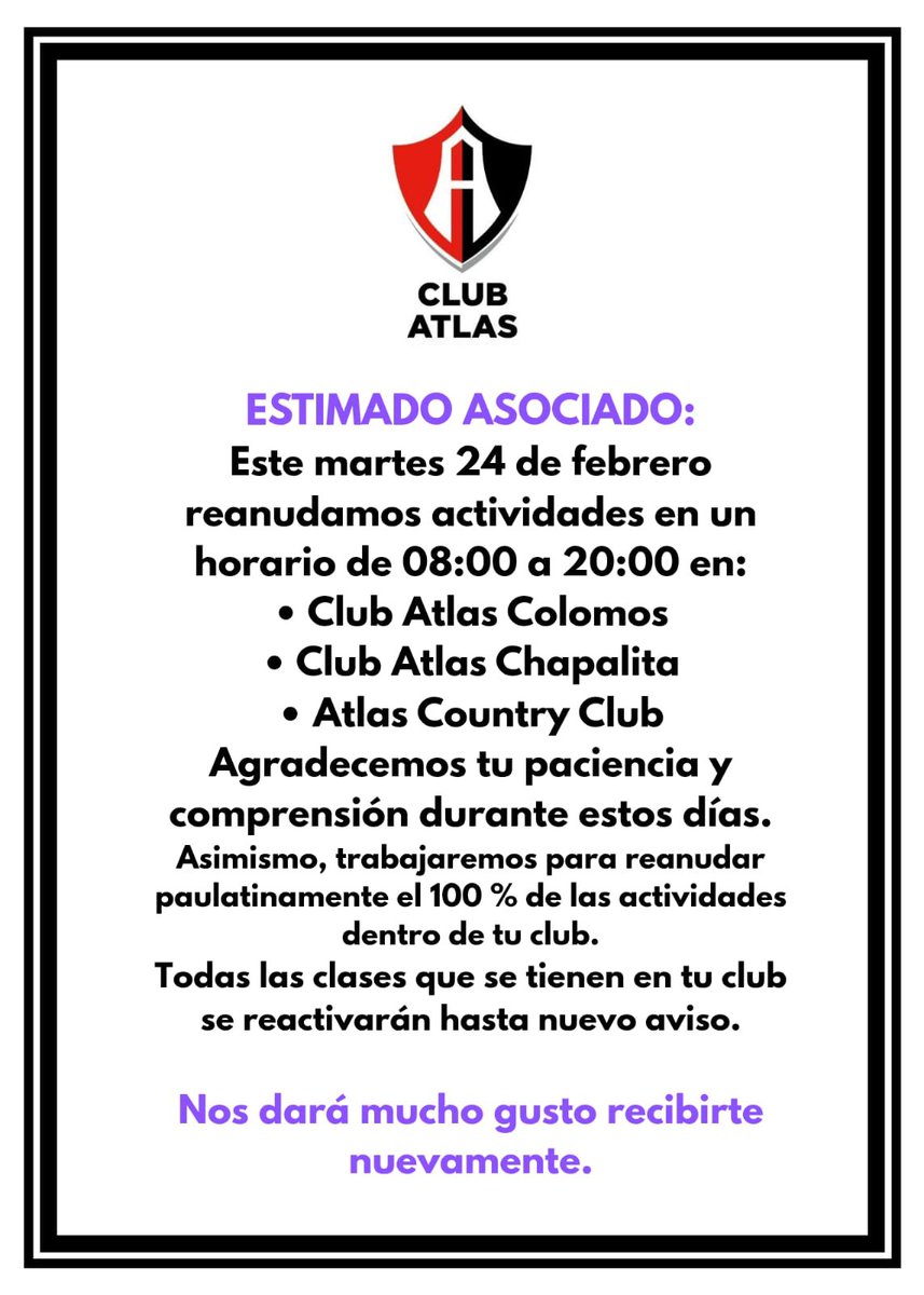 Club Atlas tweet media