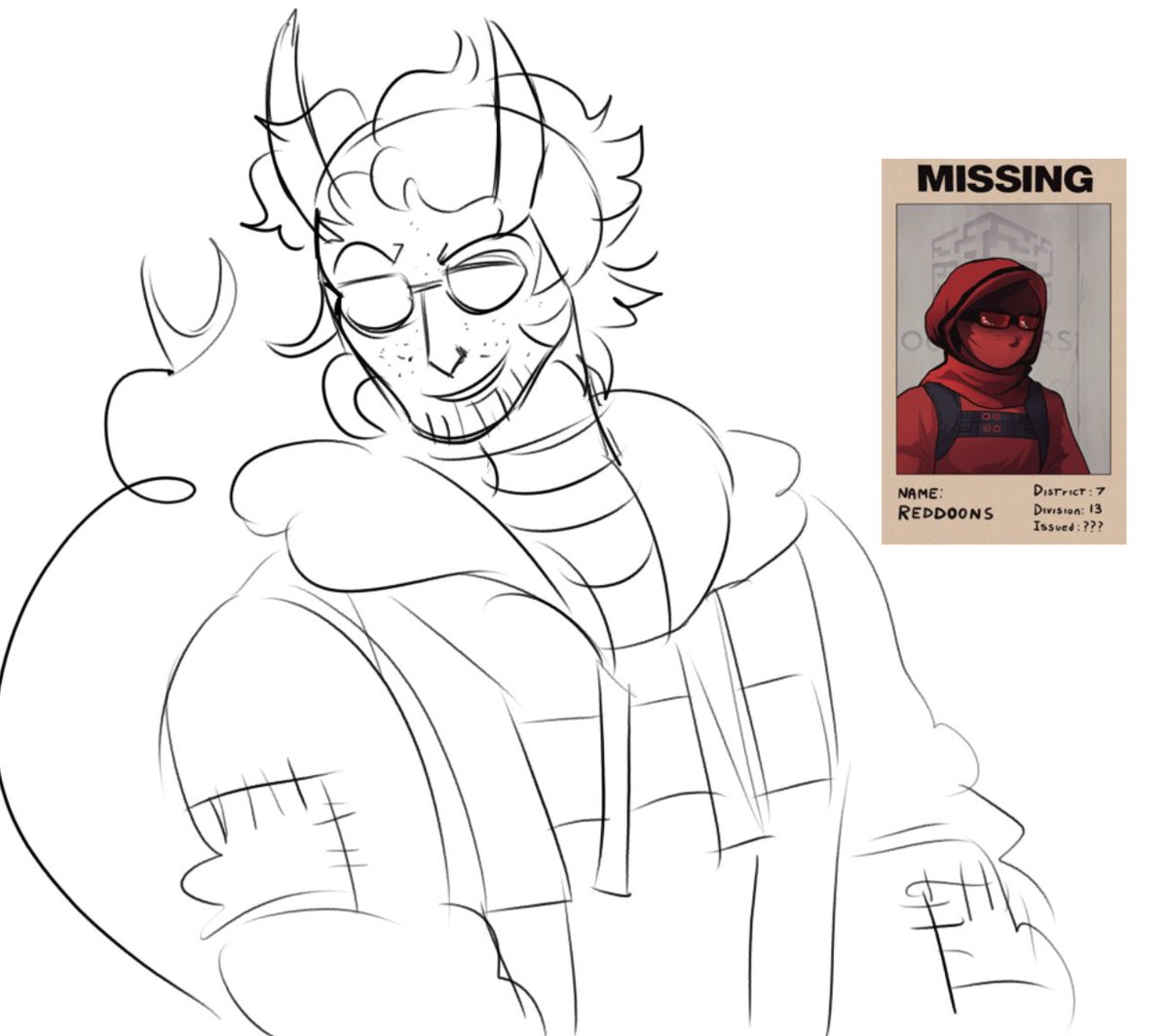 outsiders reddoons doodle :-) #reddoonsfanart