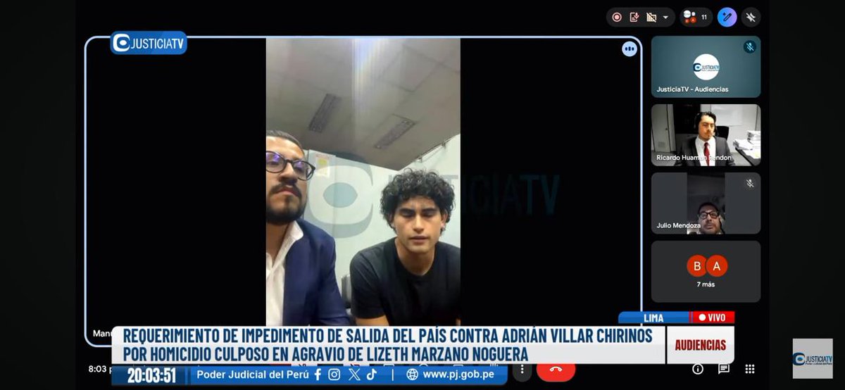 Corte Superior de Justicia de Lima tweet media
