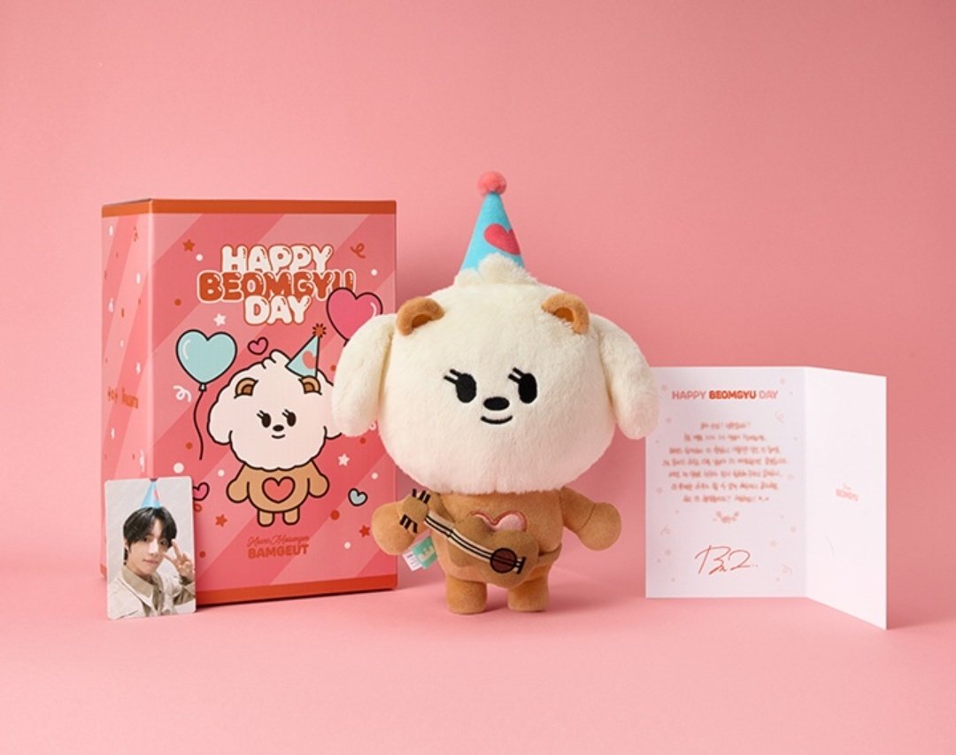 #namjinplsGO | TXT [BEOMGYU] BAMGEUT PLUSH SET BIRTHDAY MERCH
🔖 wts txt ph beomgyu bamgeut
help rt! ♡ 

2200 php each
 🛳 NORMAL ETA
⚠️ must be willing to wait for 2nd preorder in case of sold out 

✨️ will donate 20 php for every birthday package orders (all members