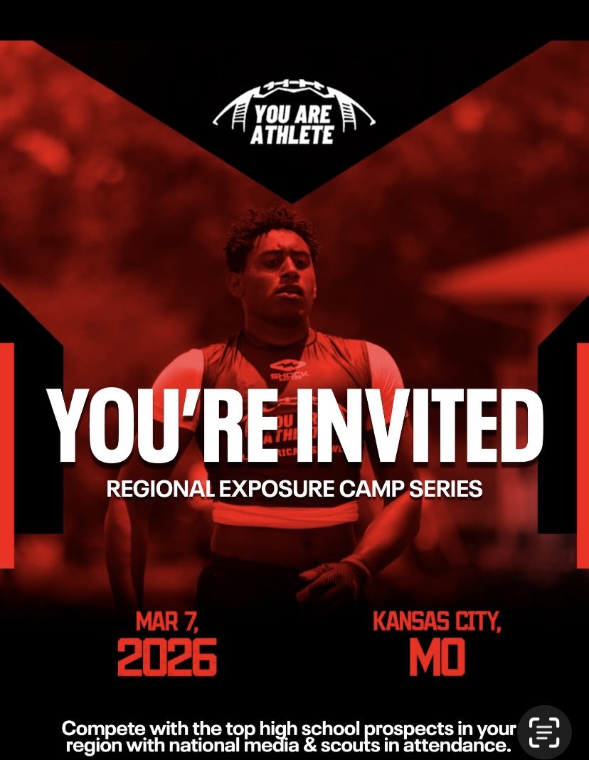 KiyanMosley1's tweet photo. I am very blessed to receive my first camp invitation! @NLRFB @youareathlete @PrepRedzoneAR https://t.co/YpoTW0paGT