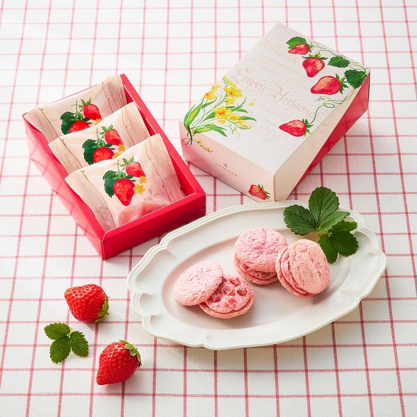 ✨ホワイトデーおすすめ商品情報✨
#アンテノール　より
🍓〈苺のクリームサンド〉🍓
ほんのり甘酸っぱい苺果肉入りの苺チョコクリームを、ふうわり食感の苺のダックワーズ生地でサンドしました。
🩷1箱3個入〈税込〉918円
#渋谷東急フードショー　#渋谷　#ホワイトデー　#苺　#季節限定　#洋菓子