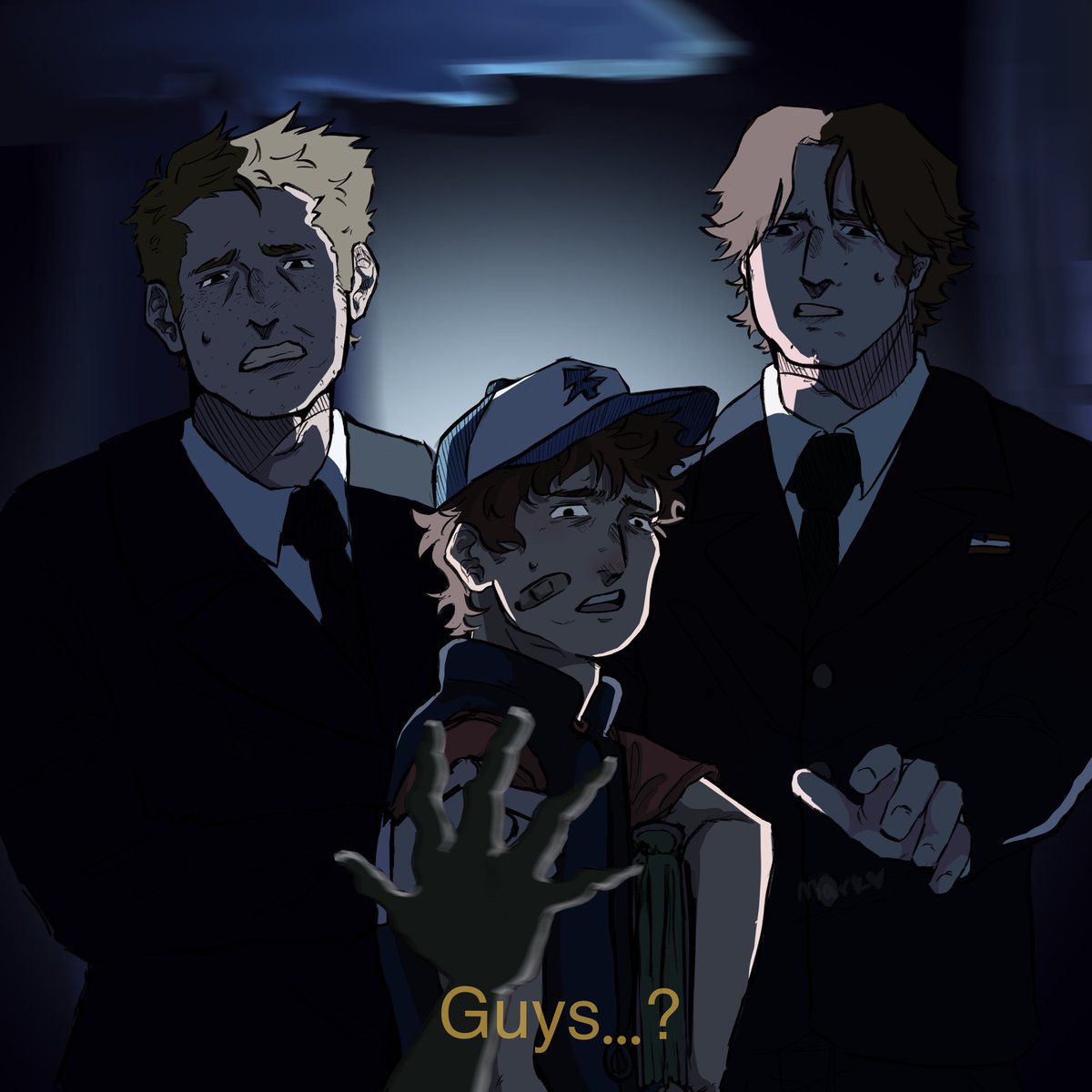 Mystery guys #spn #gravityfalls