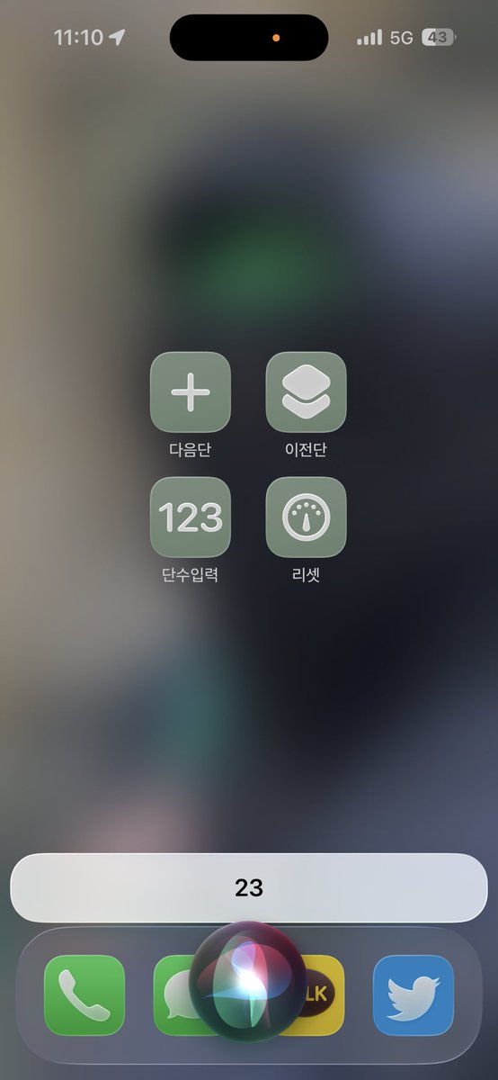 아이폰 단축어로 단수카운터 만들기
'시리야 다음 단~'