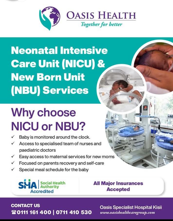 Oasis Specialist Hospital -Kisii tweet media