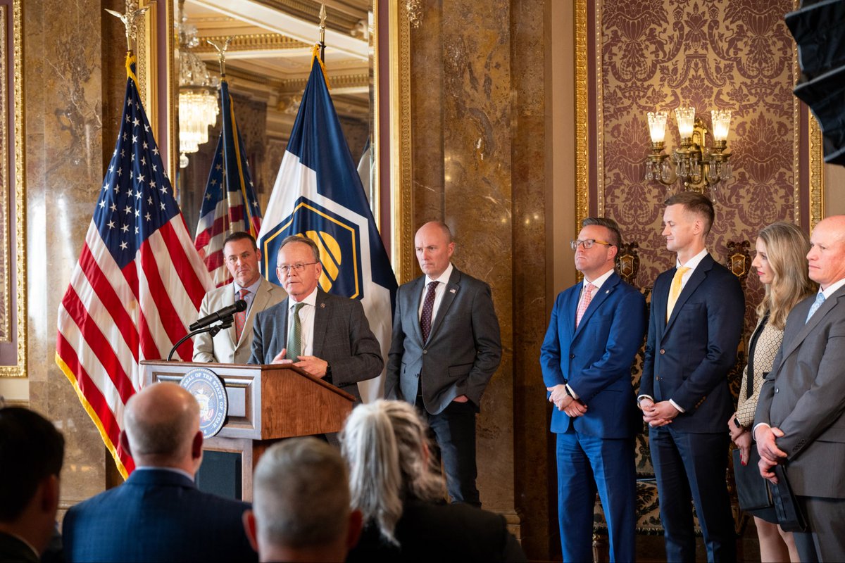 President J. Stuart Adams tweet media