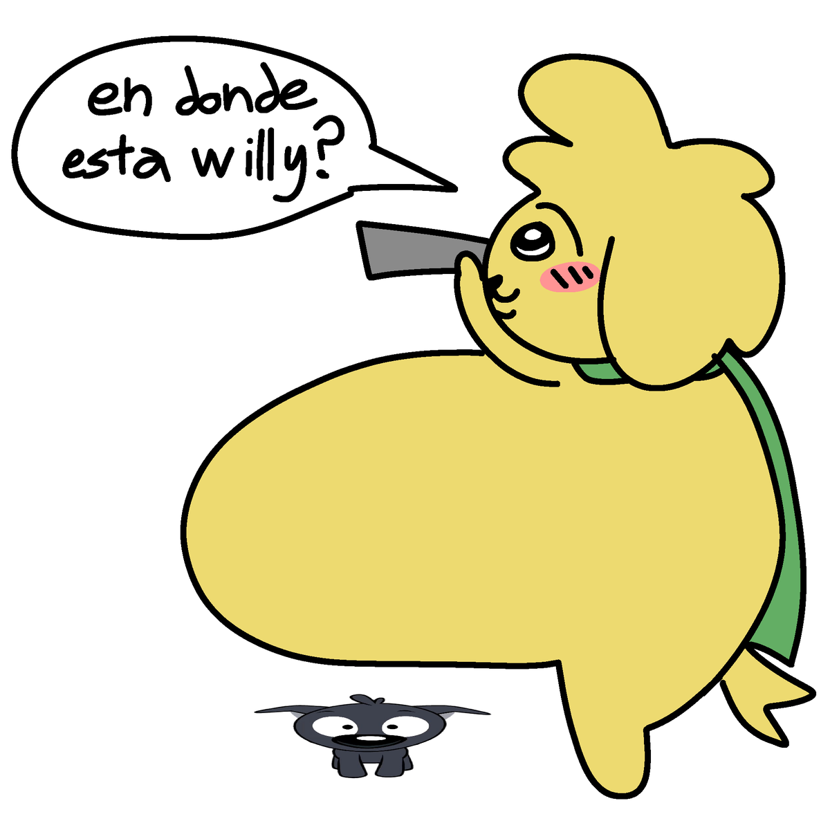 Pasen ocs ke los voy a dibujar mi manada