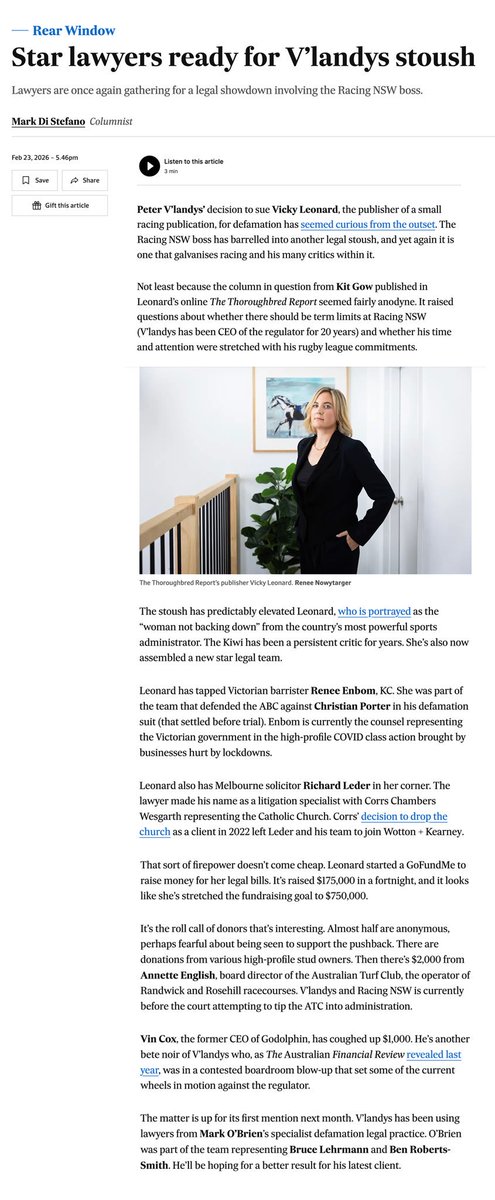 Thompson Thoroughbreds Australia tweet media