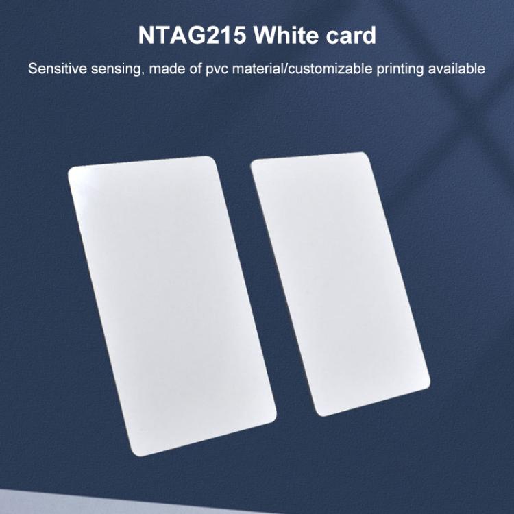 RfidNfcCard's tweet image. NFC White Card Game Card With NTAG215 Chip
🛒#YKD0067
 👉 bit.ly/4sx9btl
🔍 Discover more at RfidNfcCard!
#RfidNfcCard #NFC