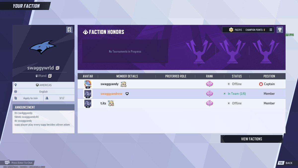 STREAMING twitch.tv/sw4ggyandy got 3 accounts etern IM STILL LFT :(