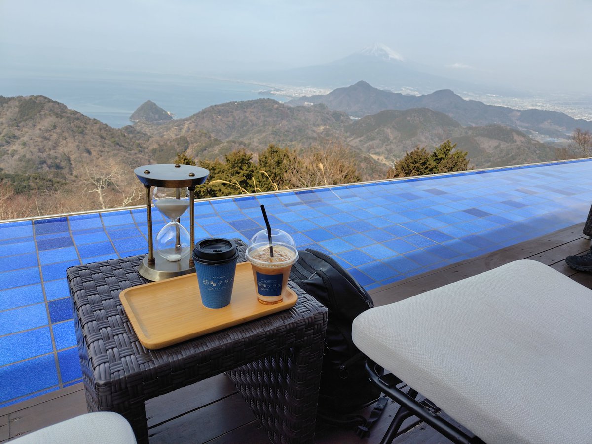 JA/SO-108葛城山ありがとうございました！ 碧テラスの展望デッキの片隅