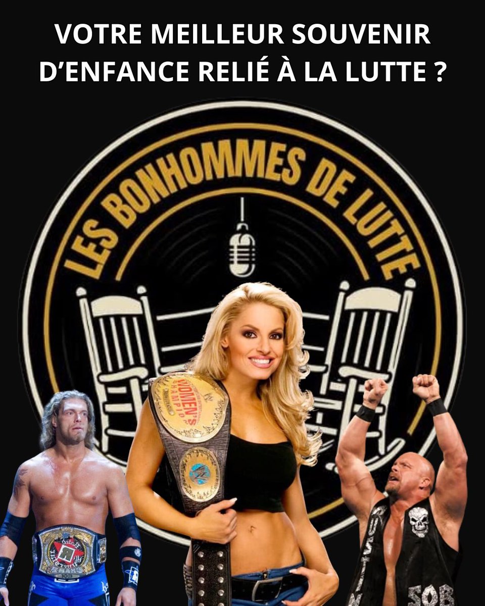 LBDLutte's tweet photo. On veut vous lire ! Cette semaine, nous allons discuter de nos meilleurs souvenirs d’enfance reliés à la lutte. C’est quoi le vôtre ? https://t.co/ybckquVDYJ