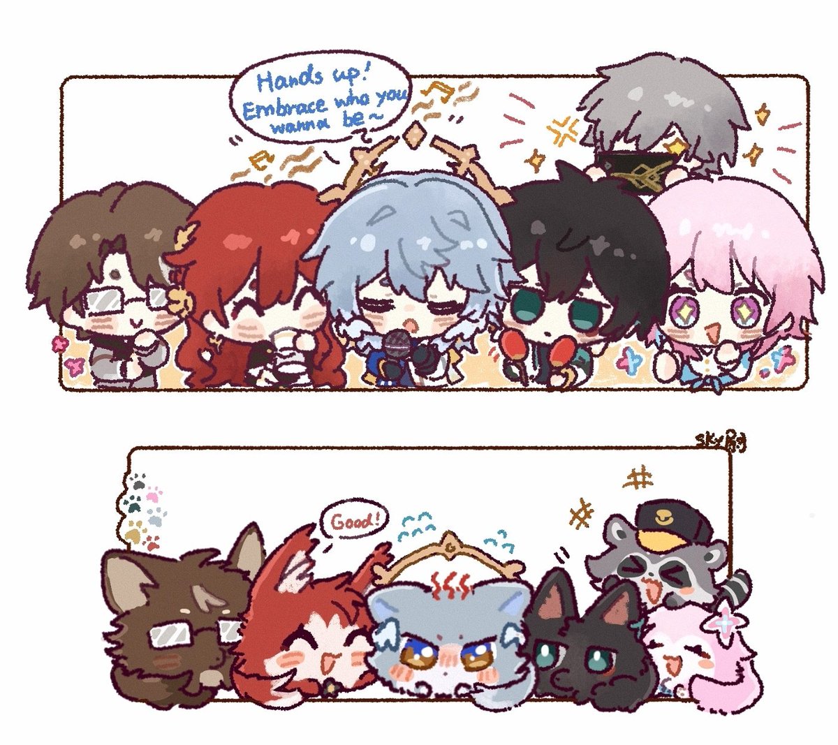 A little bird that only sings songs about younger sisters🐦🎤
#HonkaiStarRail #崩壊スターレイル #SundayHSR
