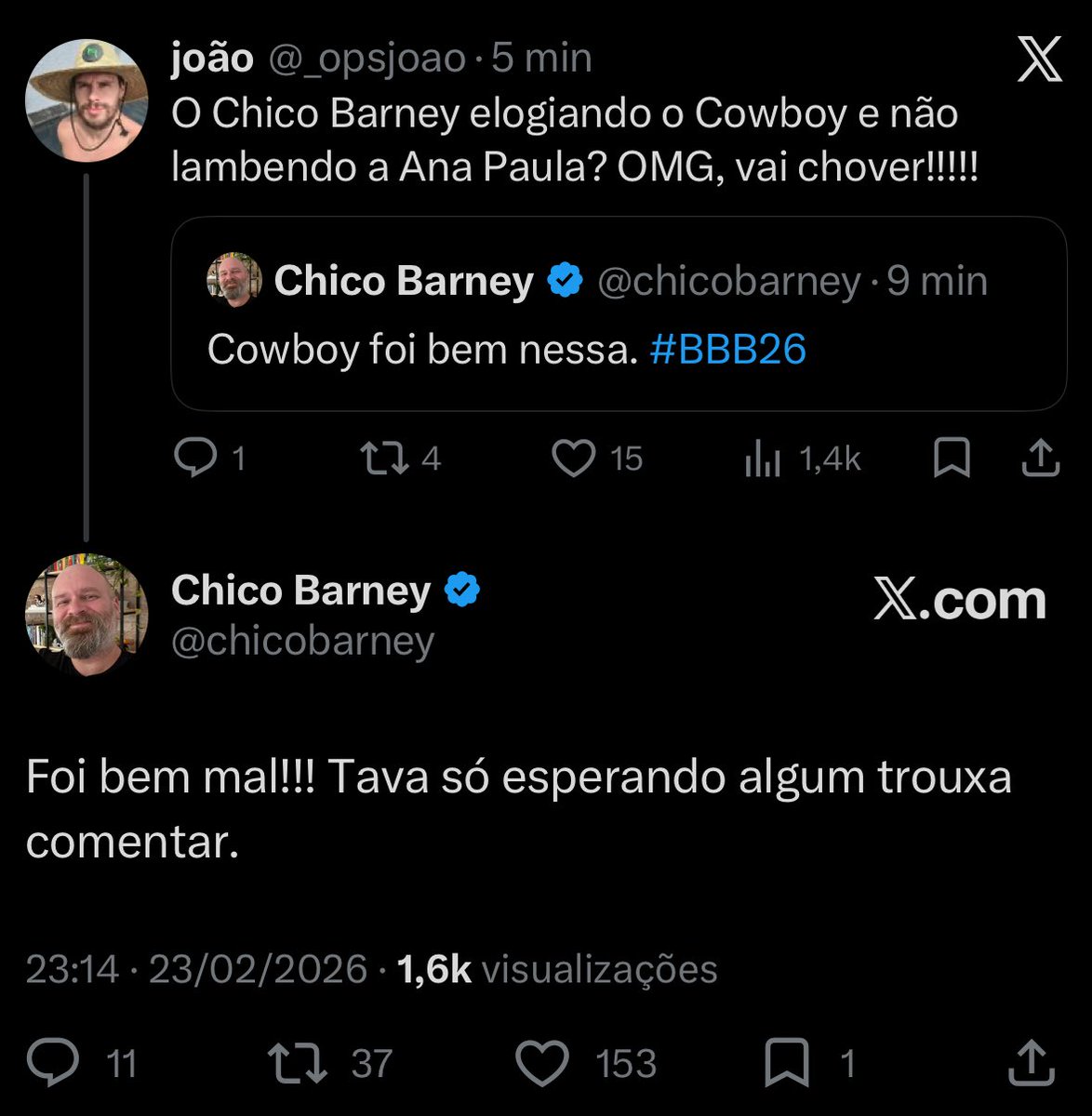 BBBelissima's tweet photo. o que ele não tem de cabelo ele tem de brilho https://t.co/RUyZWkmOZ8