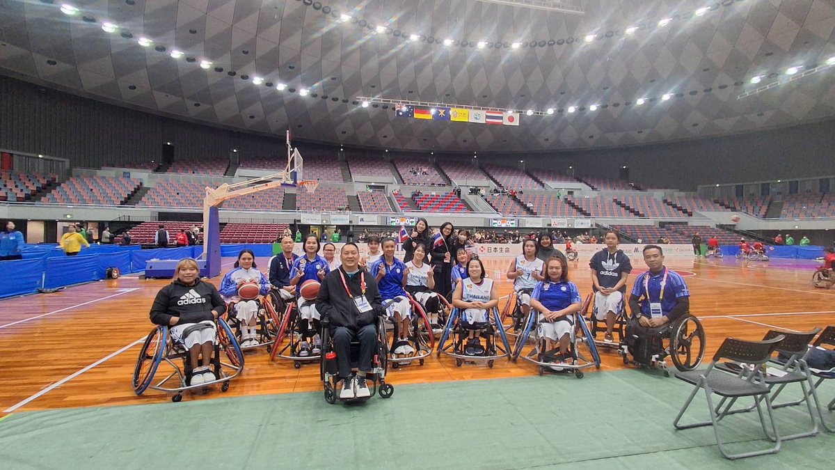 タイ王国大阪総領事館は、2026年2月20日から22日まで大阪市で開催された「国際親善女子車いすバスケットボール大阪大会（大阪カップ2026）」において、第3位に輝いた車いすバスケットボール女子タイ代表チームに心よりお祝い申し上げます。