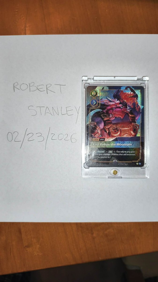 Robert "Riftbound" Stanley tweet media