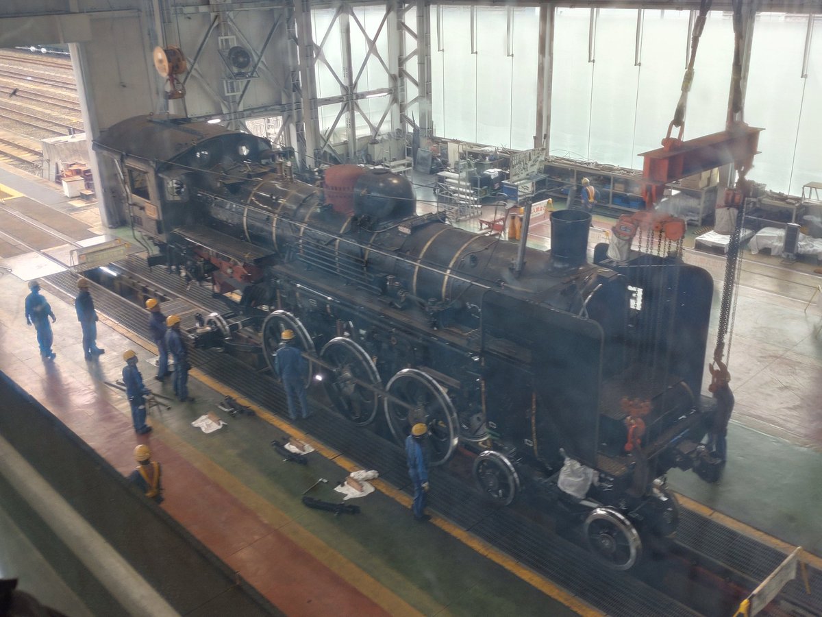 いよいよC571号機の車入れ😆 無茶苦茶ワクワクしてきたし楽しみ過ぎる