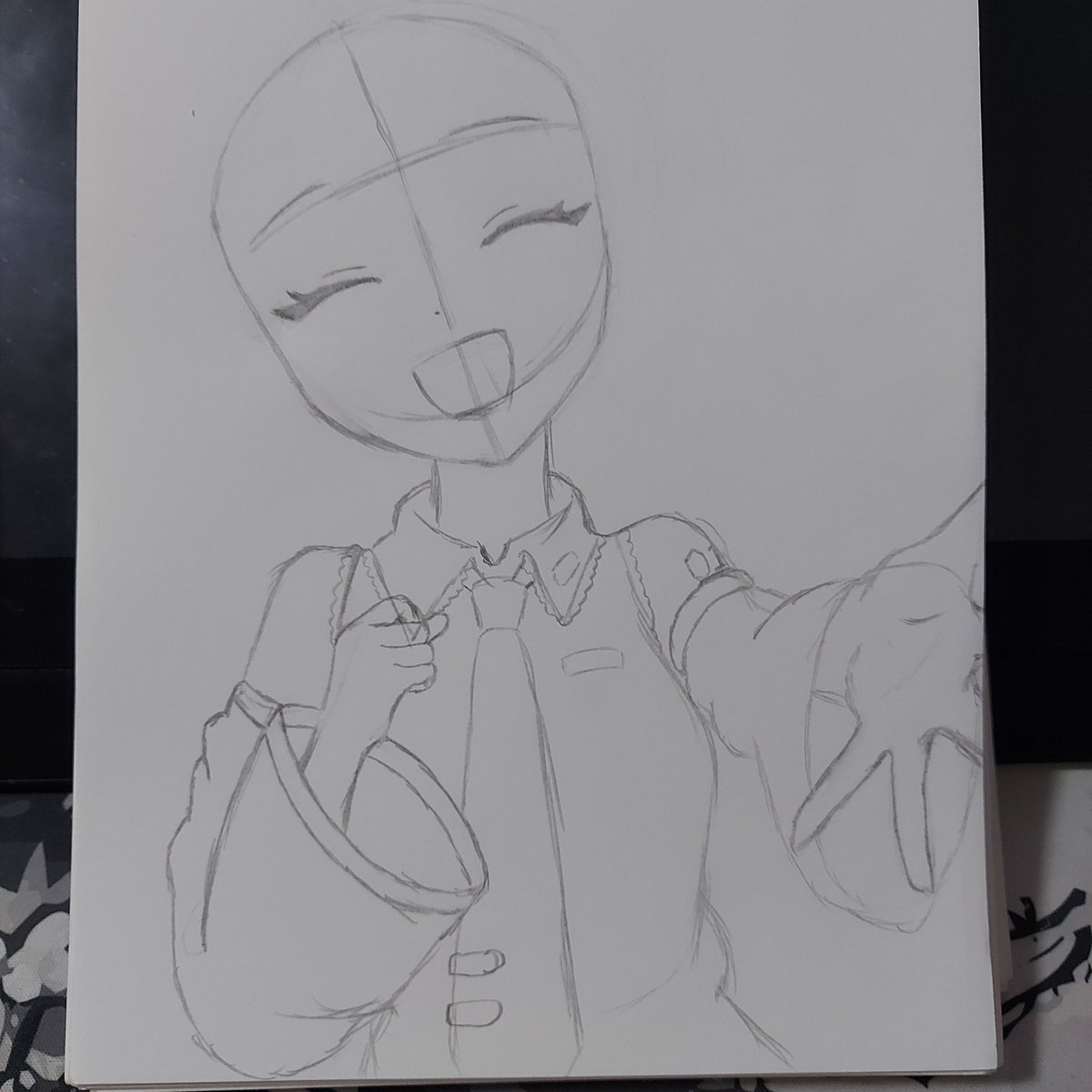 un_happyman's tweet photo. Day 101
Yeah idk... Today not enough Energy so I first drew some small stuff... and then I said fuck it and just drew Hatsune Miku.
#HatsuneMiku https://t.co/zbbAmxPMjR
