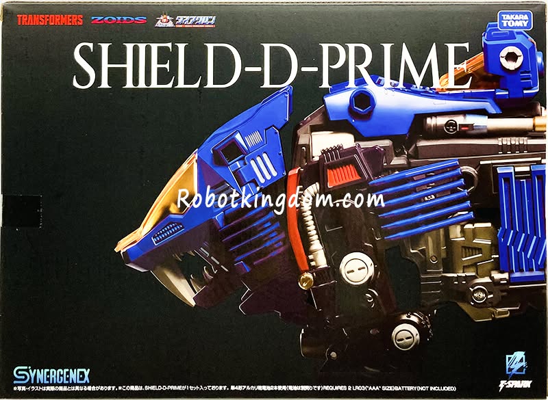 皆さんこんにちは！

『シナジネクス SHIELD-D-PRIME』発売中！

TAKARA TOMY SYNERGENEX SERIES TRANSFORMERS × ZOIDS × DIACLONE SHIELD-D-PRIME. 
Available Now!
US$ 254.90
robotkingdom.com/997269.html