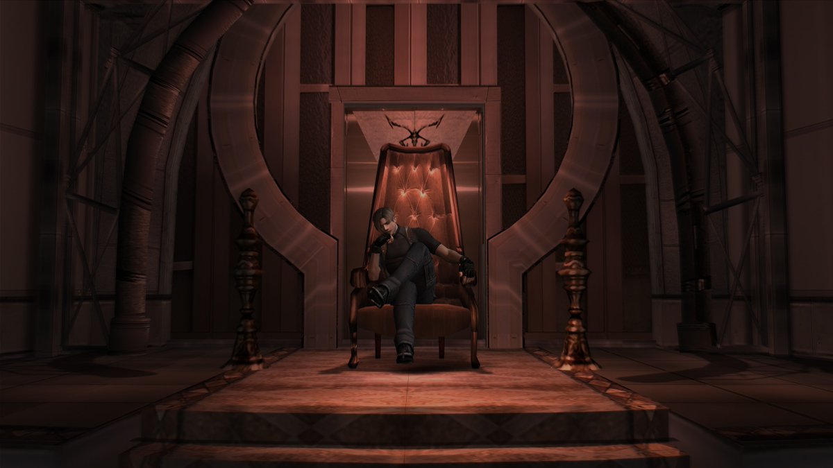 he thinks this a fuckin game #re4