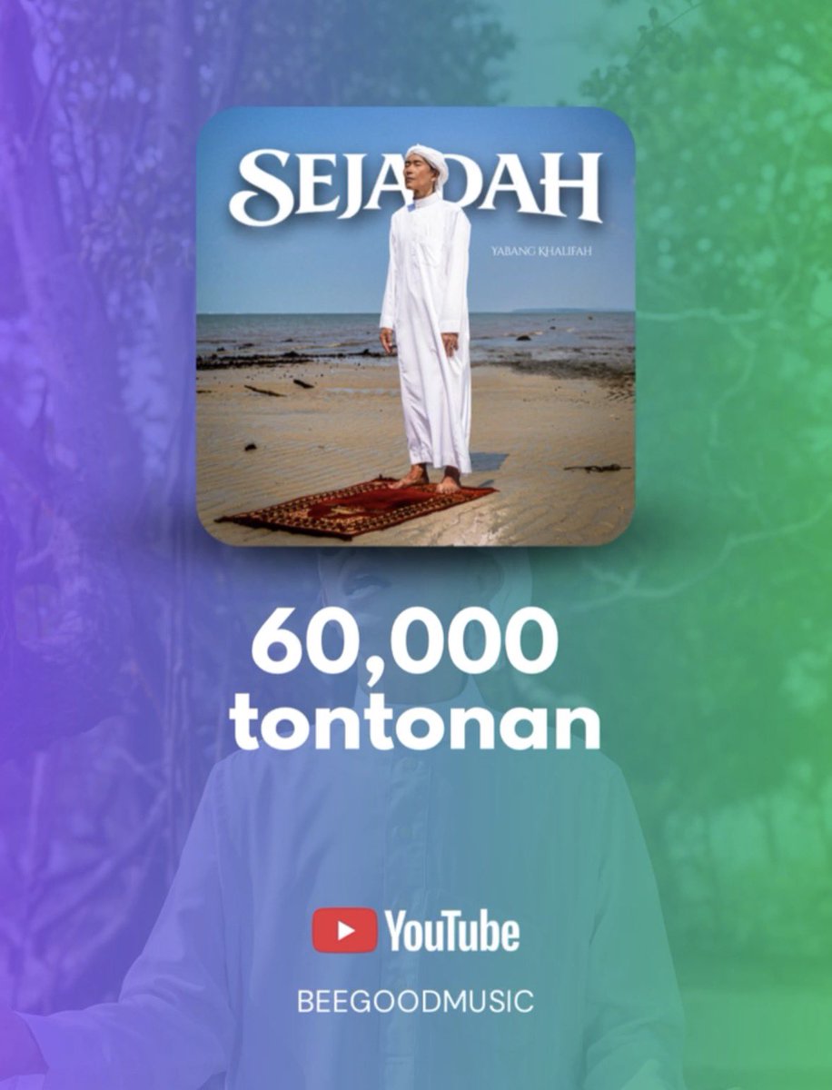 Alhamdulillah sejadah telah mencapai 60k tontonan.. sempena ramadan mulia ini jom kita sama2 hayati lirik dan lagu yg disampaikan oleh yabang khalifah.. semoga bermanfaat…

#sejadah #yabangkhalifah