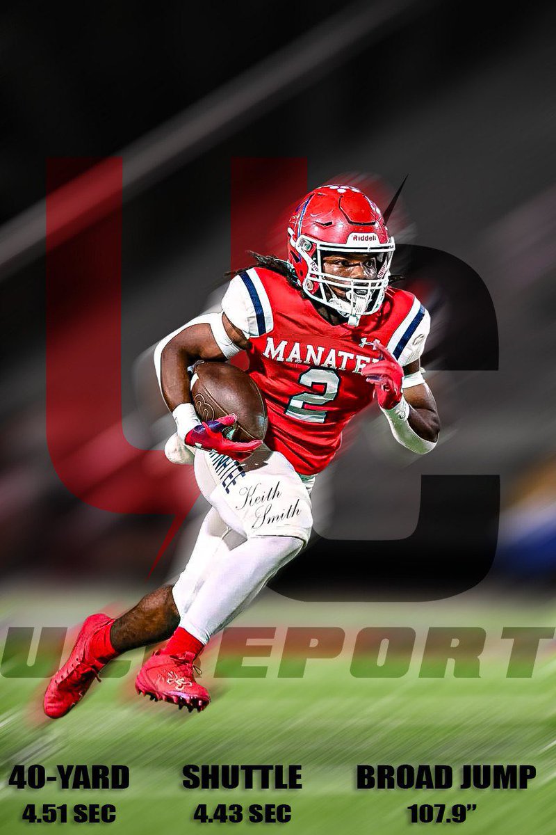 🎌Cane Spotlight🎌

Keith Smith
Nickname: Shookey
Favorite Food: Baked Beans
Interesting Fact: Special Teams and Offensive MVP

<a href="/2Keithsmitty/">Keith Smith</a> is tonight’s featured player in our weekly player spotlights. He recently showed and showed out at <a href="/TheUCReport/">Billy Tucker</a> Combine!