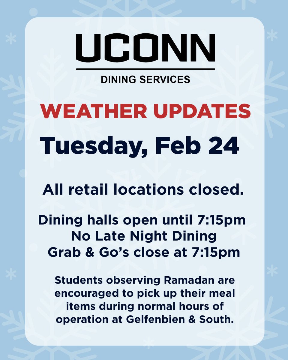 UConnDiningServices tweet media