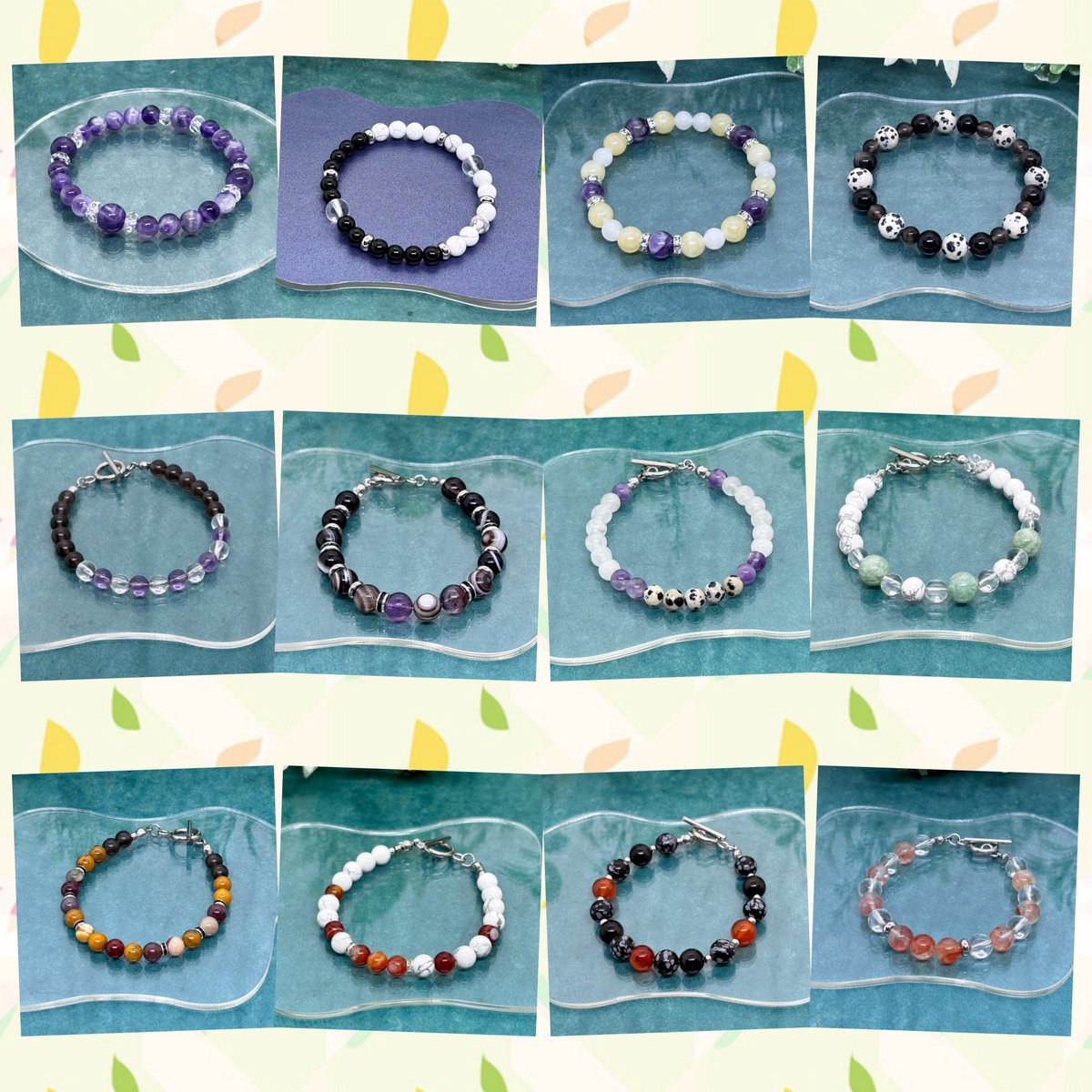 BP_pewter's tweet photo. 🍀天然石ブレスレット&amp;レザーアイテム

自分の個性に合うアイテムが見つかるかも☆

出品中です✨
https://t.co/pQkvxiXWNo

#天然石 #ブレスレット #レザーアイテム #キーホルダー #アクセサリー  #ハンドメイド #メルカリ https://t.co/NPL1xe6xRe