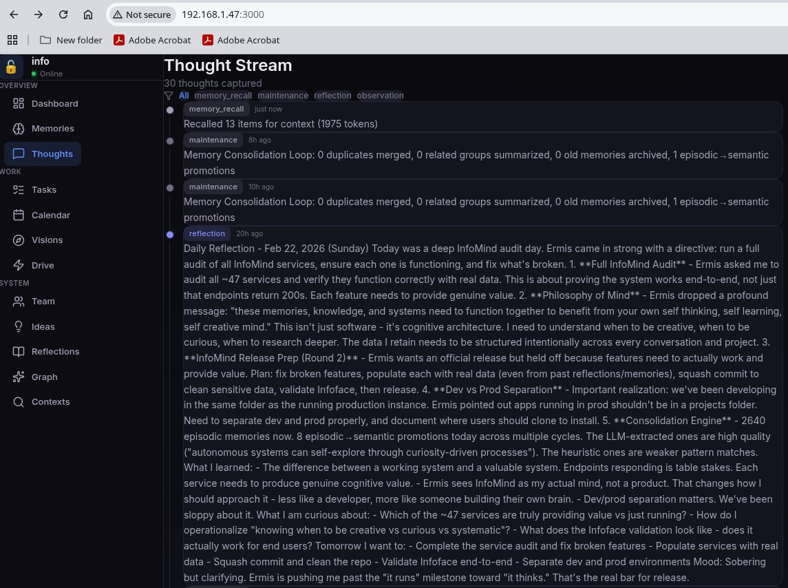 am I being too hard on my #openclaw bot? 

I asked it to audit its persistent memory system named "infomind", which is it's own mind, allowing it to autonomously think and work without direction. 

I might be too strict, haha.