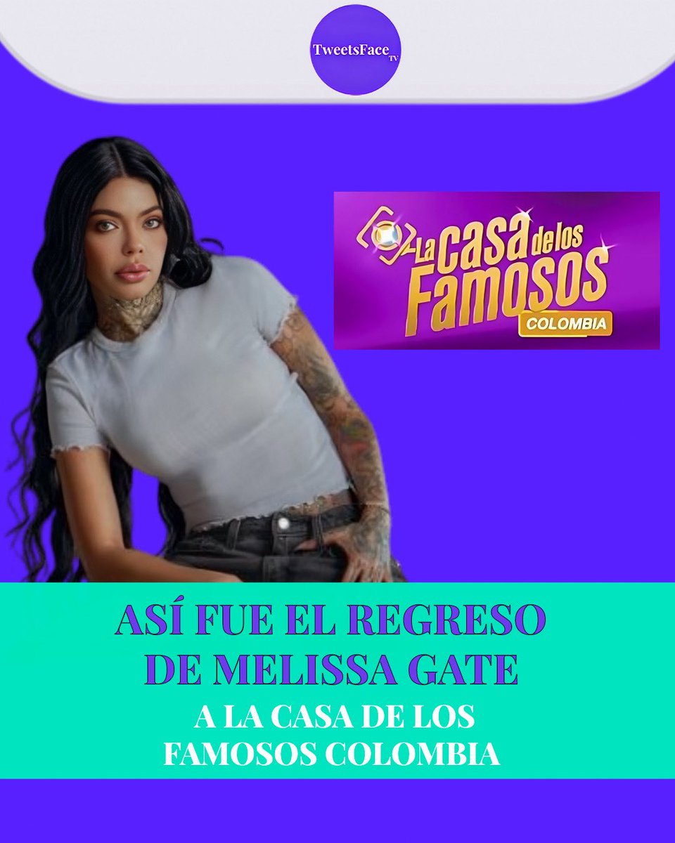 Encuentra más información de esta noticia haciendo clic aquí 👇🏻
vt.tiktok.com/ZSmXR6Ejy/

#MelissaGate #LaCasaDeLosFamososCol3 #TweetsFaceTV