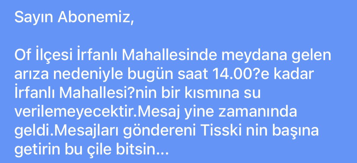 mahmutserdar's tweet photo. Eletrik parasını ge��en su kurumunun akşamdan beri olmayan  2026 vizyonu helal olsun @TrabzonBelTr @TrabzonValilik https://t.co/kG1n0UFeHG