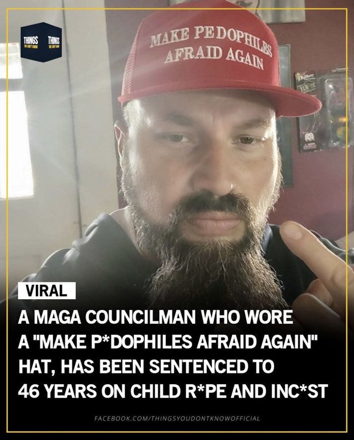 > MAGA 
> WHlTE
> SAing his own kids 

not all MAGA but always a MAGA