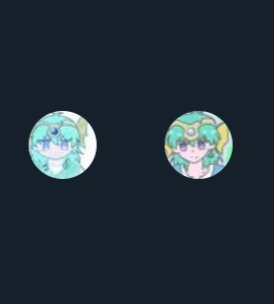 HTE_rd0's tweet photo. 左この垢　右は本垢だけど絵使い回してる感じみたいになってる。 https://t.co/dfPkub7q6D