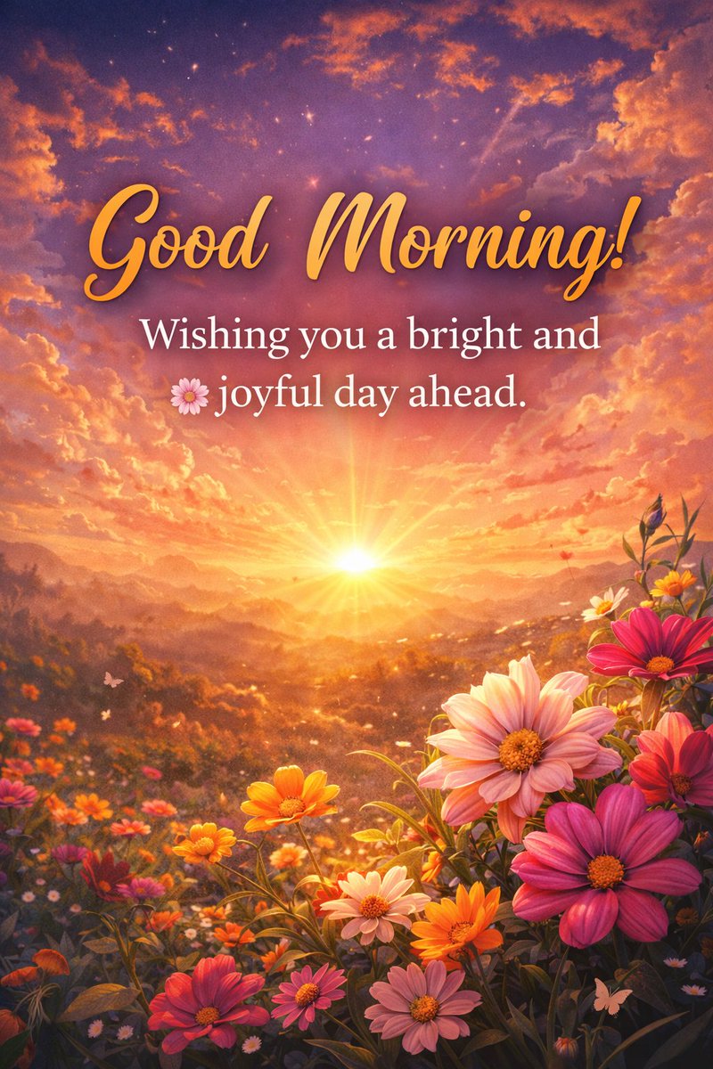 “Good Morning! 🌸 Wishing you a bright and joyful day ahead.”
#GodMorningTuesday #Goodmorning