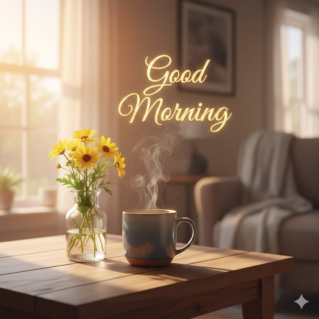 Suruuu4381494's tweet image. Good morning! ☕️ The coffee is hot, the goals are set, and the distractions are muted. Let’s make today count. What’s one thing you’re crushing today? 🚀 #MondayMotivation #DeepWork