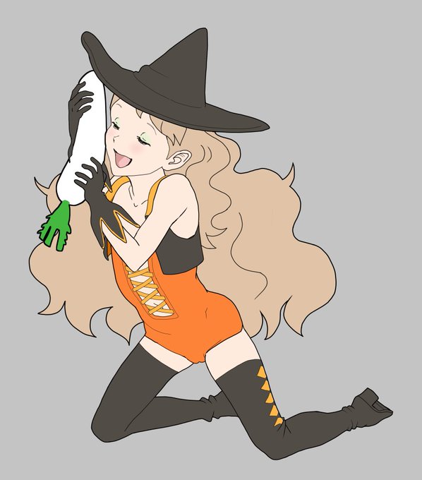 大根が好きな魔女おーちゃん 