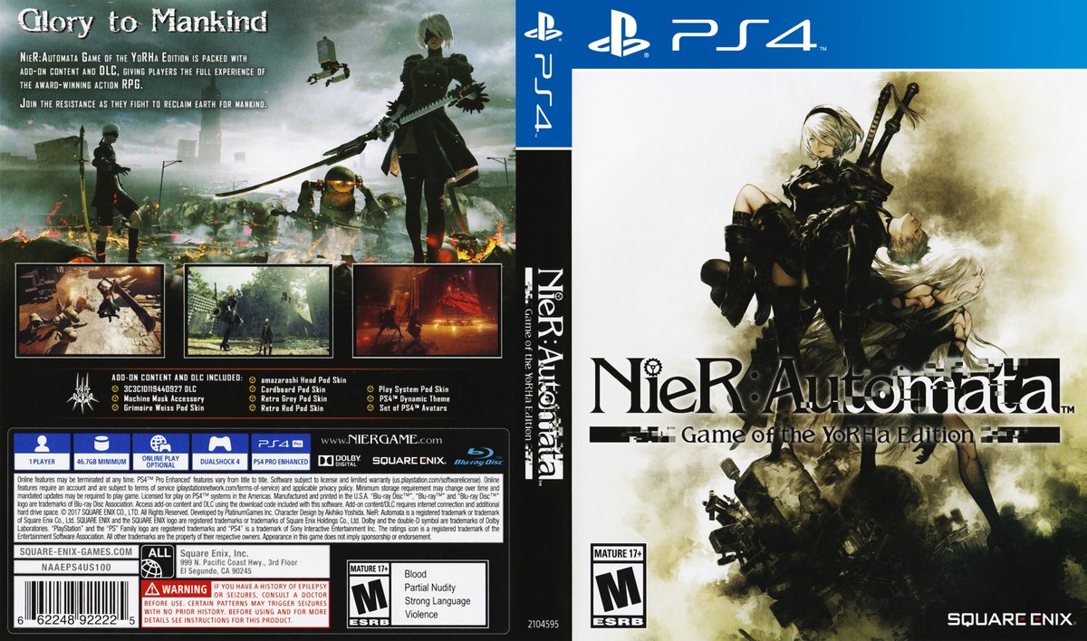NieR: Automata was released 9 years ago today.