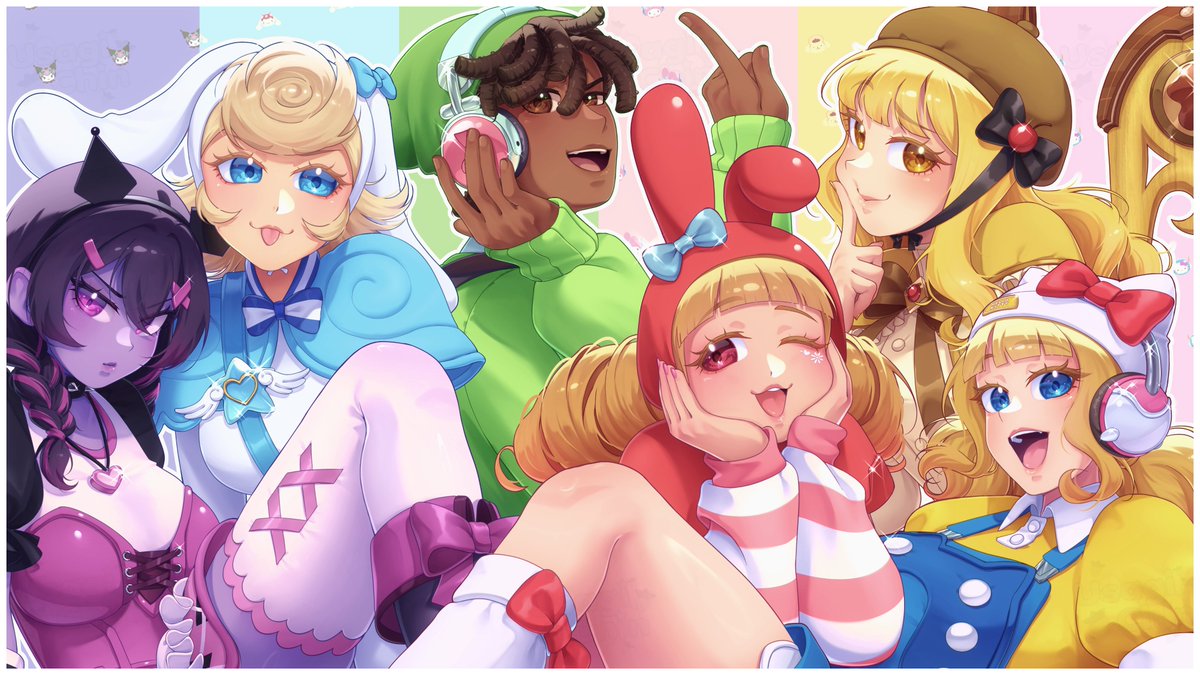 Hello, Friends❣️

#Overwatch #Sanrio